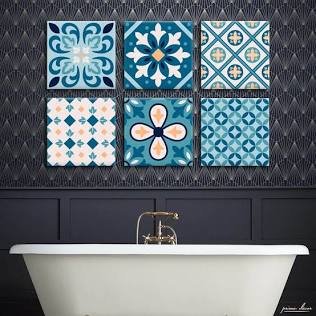 Mosaic Blue